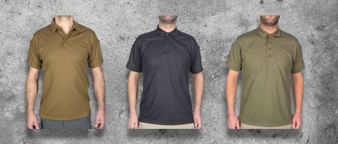 Tactical Quickdry Polo T-Shirt