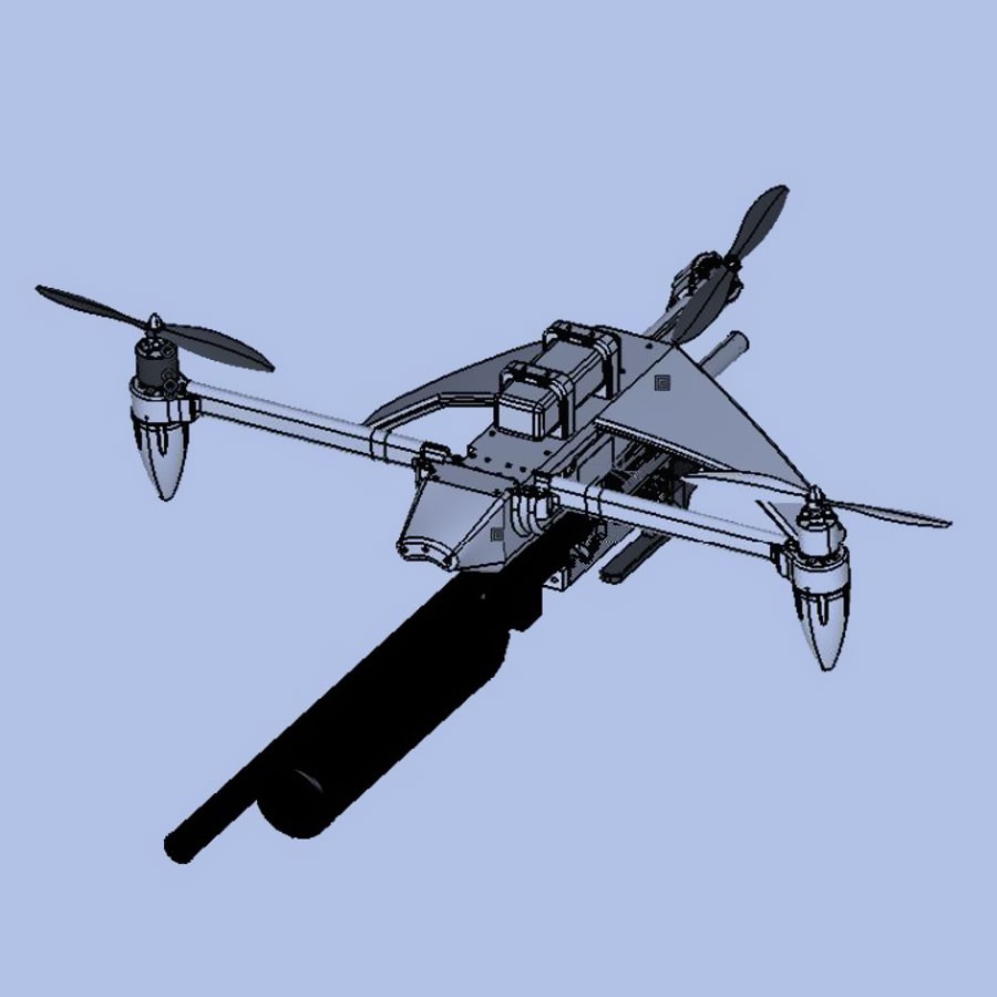 Three Arms Drone System Design