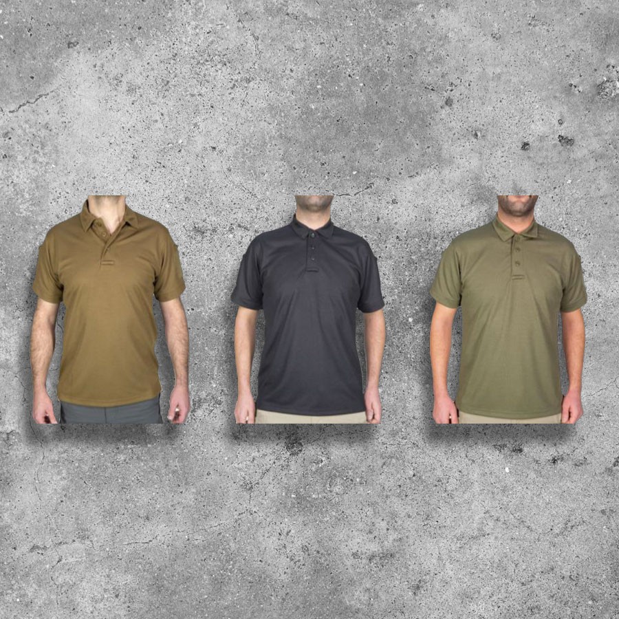Tactical Quickdry Polo T-Shirt